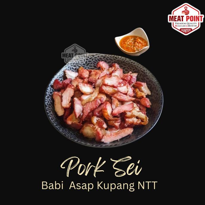 

Promo Daging Sei Babi Asap Kupang NTT (500gr)