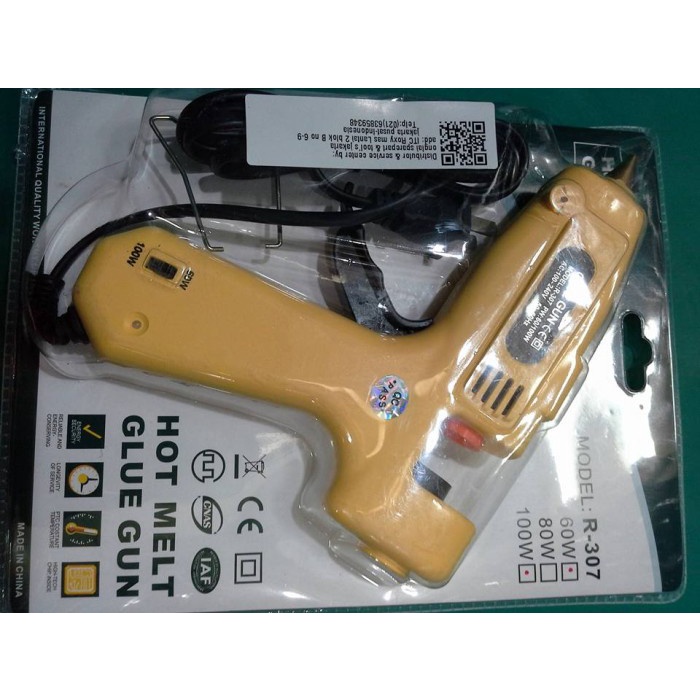 

YIHUA LEM TEMBAK PISTOL R-307 GLUE GUN - LEM PISTOL TEMBAK YIHUA R-307