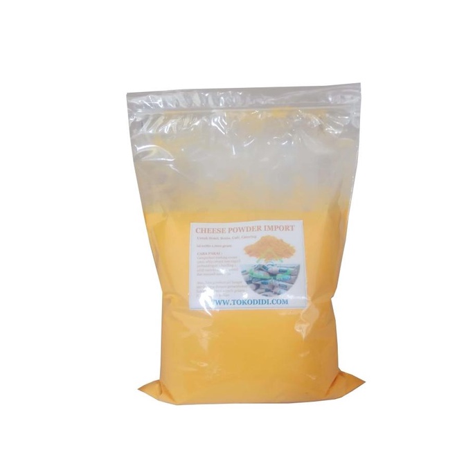 

Promo KEJU BUBUK KILOAN 1 KG MERK KERRY CHEESE POWDER IMPORT CHEZ TONE