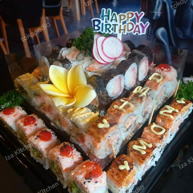 

Promo Sushi matang/ Sushi cake murah