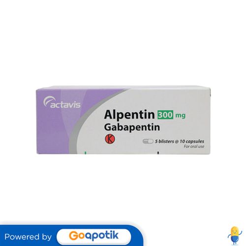 ALPENTIN 300 MG BOX 50 TABLET