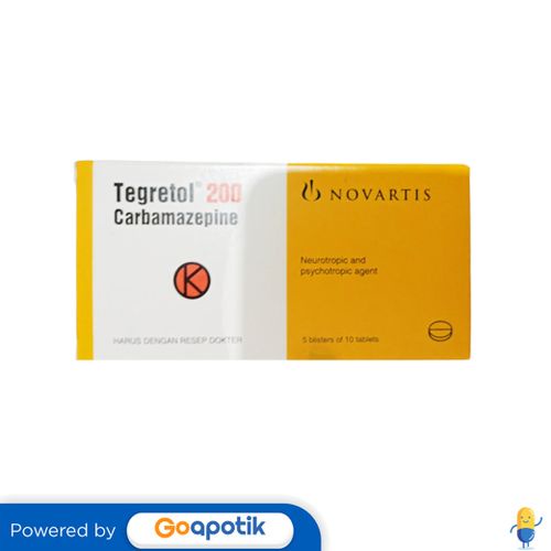 TEGRETOL 200 MG BOX 50 TABLET