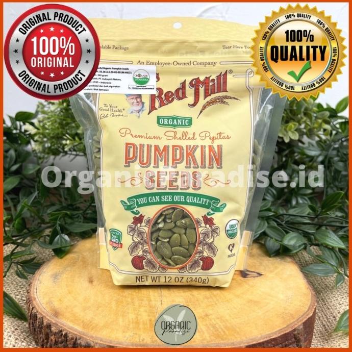 

Promo Bob's Red Mill Organic Pumpkin Seeds 340 gram