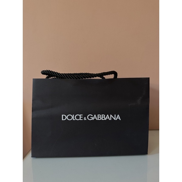 dolce gabbana paper bag