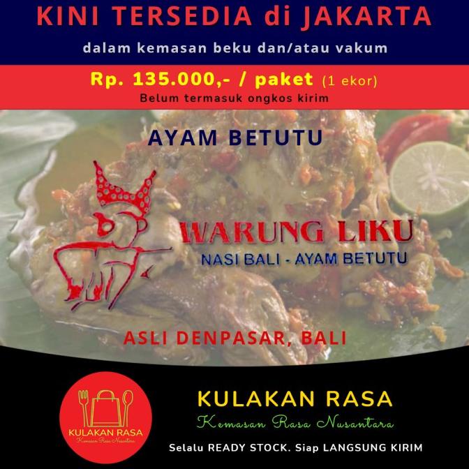 

Promo AYAM BETUTU WARUNG LIKU asli dari Bali
