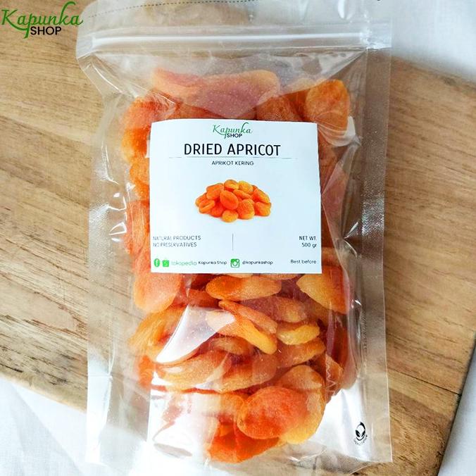 

Promo dried apricot 500gr kering