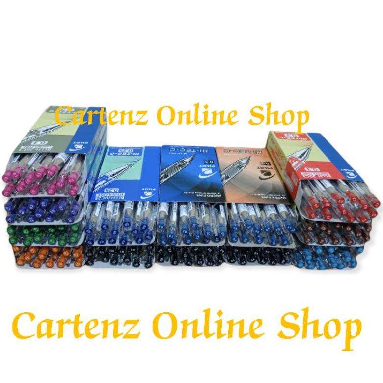 

[1PACK] Pen Pulpen HiTec Pilot 0.25/0.3/04/0.5 ORIGINAL