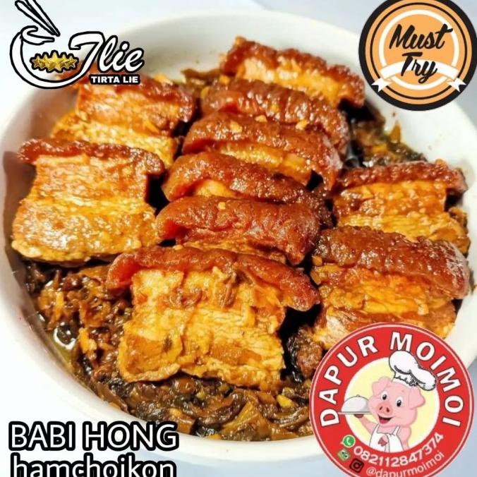 

Promo babi hong dapur moimoi khew nyuk sayur asin samcan murah enak nonhalal