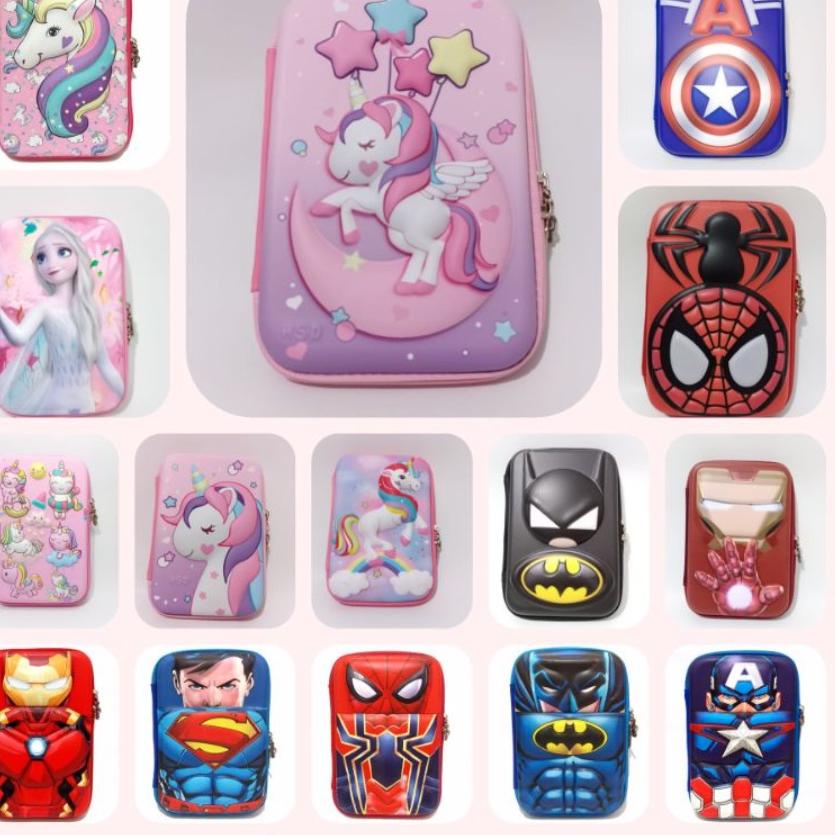 

Promo Istimewa Pencil Case SMIGGLE Karakter Emboss 6D / Tempat Pensil Anak LOL Unicorn Spiderman Little Pony
