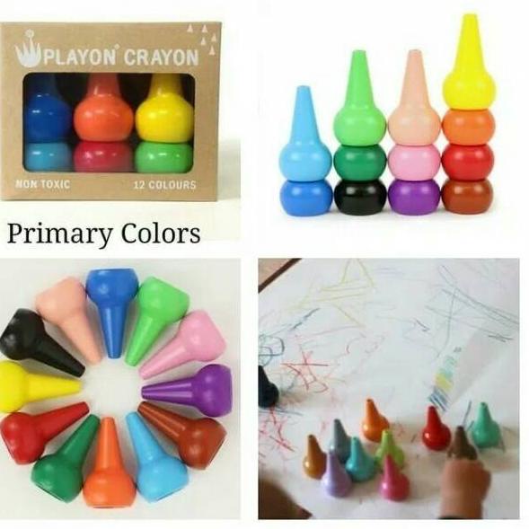 

Obral Murah TERMURAH Playon crayon original / play on Crayon baby crayon anak non toxic