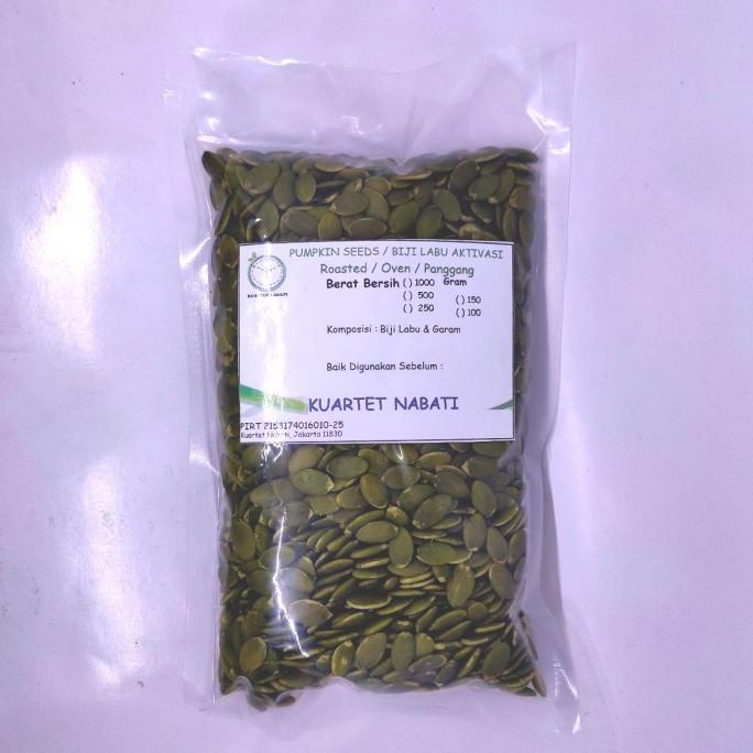 

Promo 500gr Activated Pumpkin Seeds - Aktivasi Biji Labu - Matang