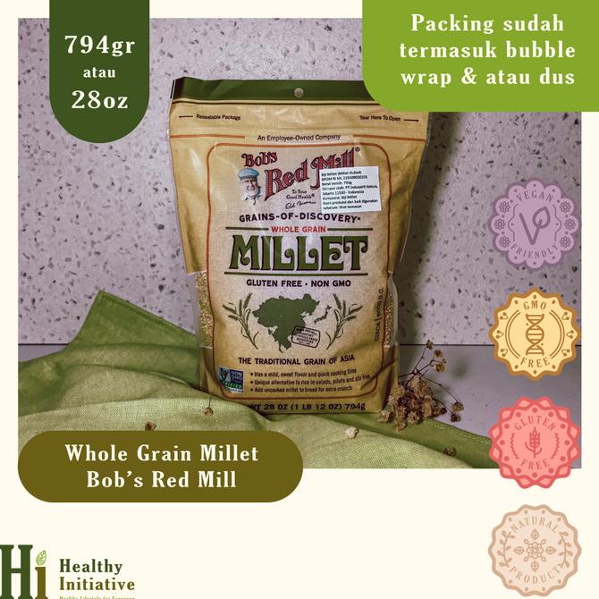 

Promo Bob's Red Mill Hulled Millet 794 Gr / 12 OZ