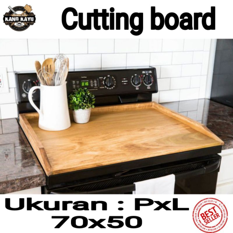 Talenan adonan kue pastry board talenan kayu jati cutting board