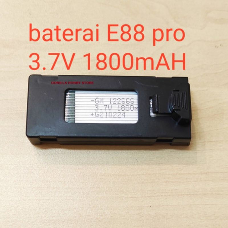 Baterai Drone E88, E98, E99 pro, Baterai original