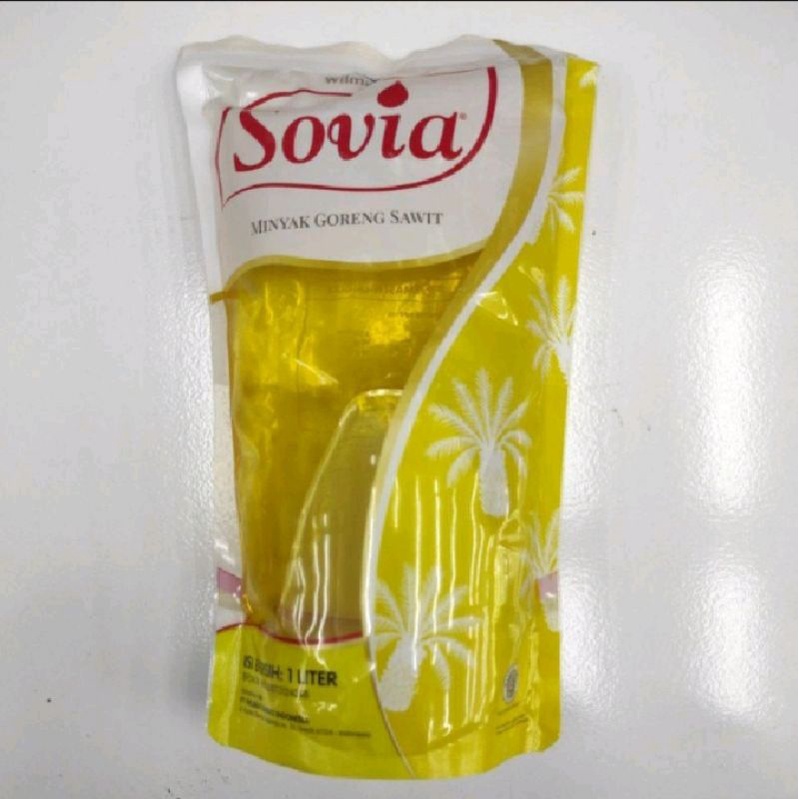 minyak goreng SOVIA 1 liter