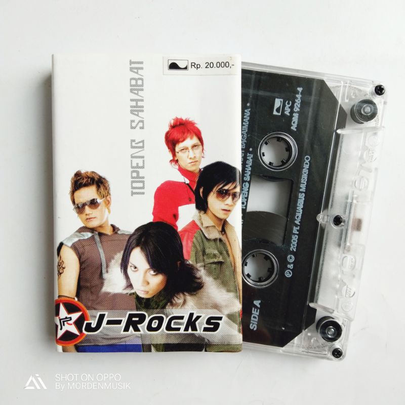 Kaset J-Rocks album Topeng Sahabat