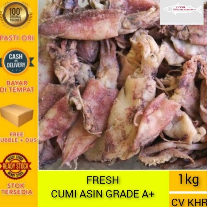 

Promo Ikan asin baby cumi 1-4 cm - 1kg KHR