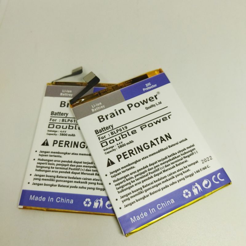 BATREI BATRE BATTREY BRAIN POWER BLP619 OPPO A39 A57 5800MAH DOUBLE POWER ORIGINAL NEW