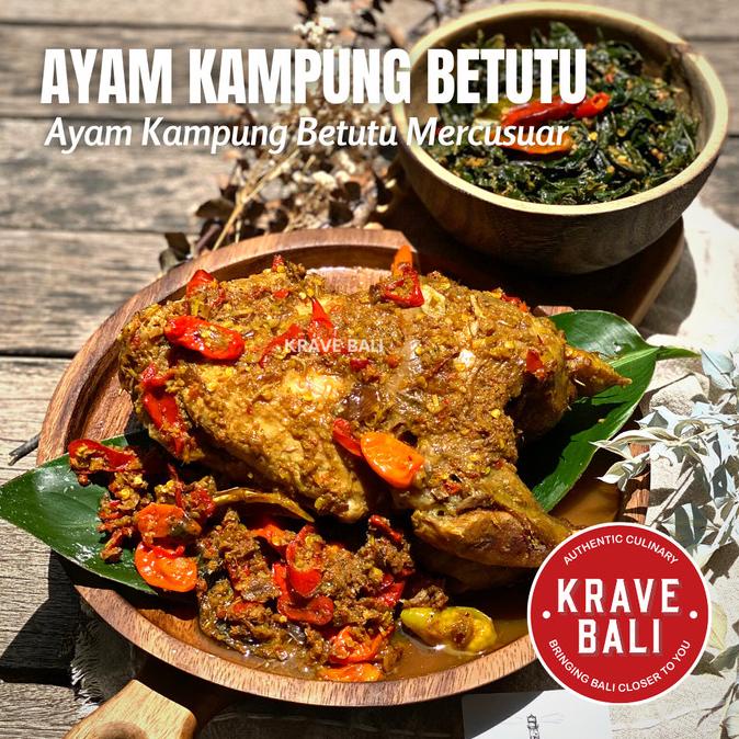 

Promo AYAM KAMPUNG BETUTU MERCUSUAR MAKANAN KHAS ASLI BALI 1200GR (1EKOR)