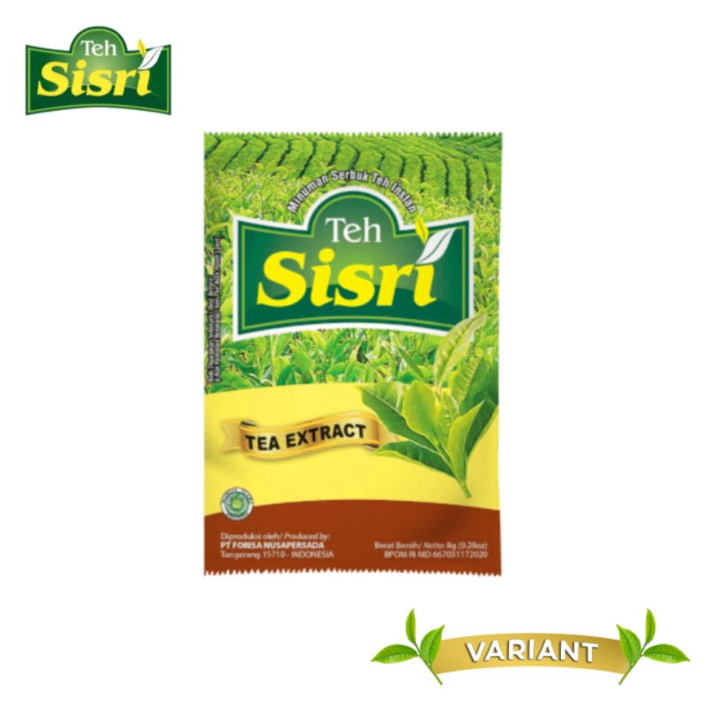 

Teh Sisri Rasa Tea Extract 1Pcs 8gr