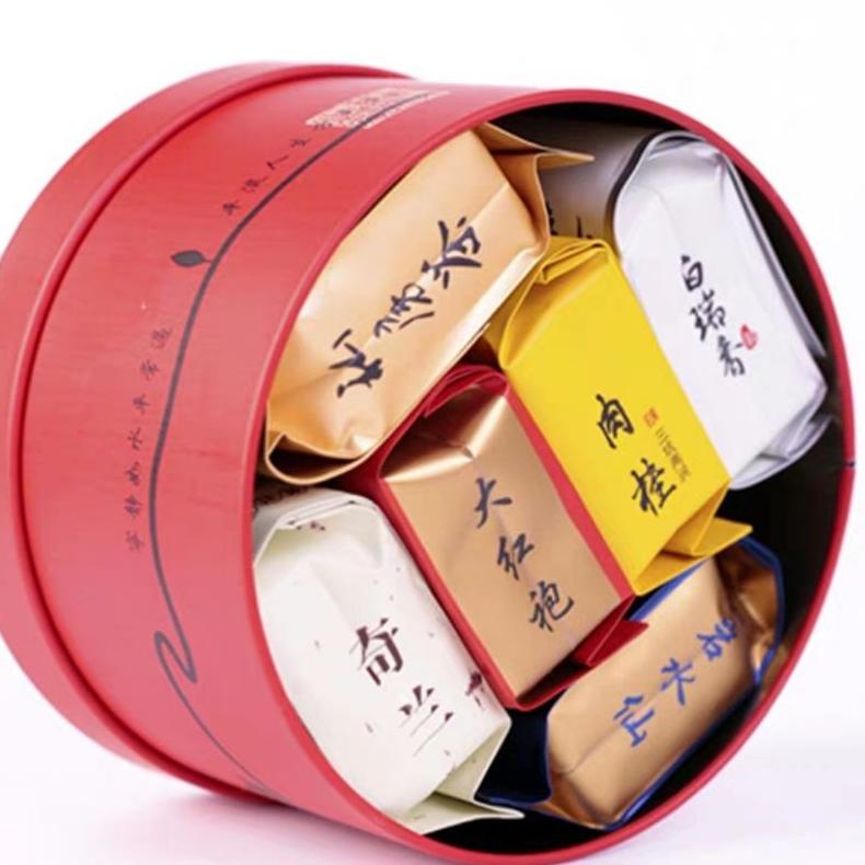 

Teh Komplit Dahongpao, JinMuDan, Qilan, ShuiXian, RouGui, BaiRuXiang