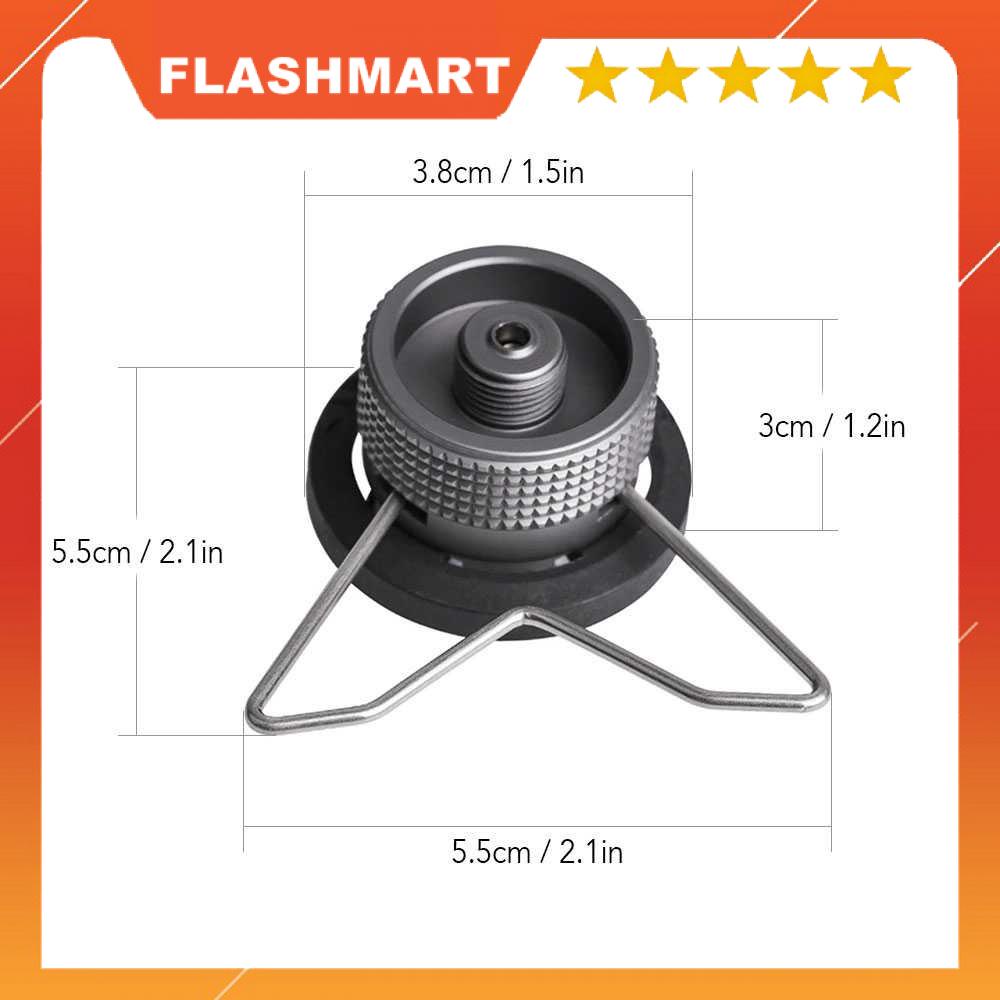 FLASHMART Campingmoon Adapter Nozzle Tabung Gas Butane Head Conversion - Z10