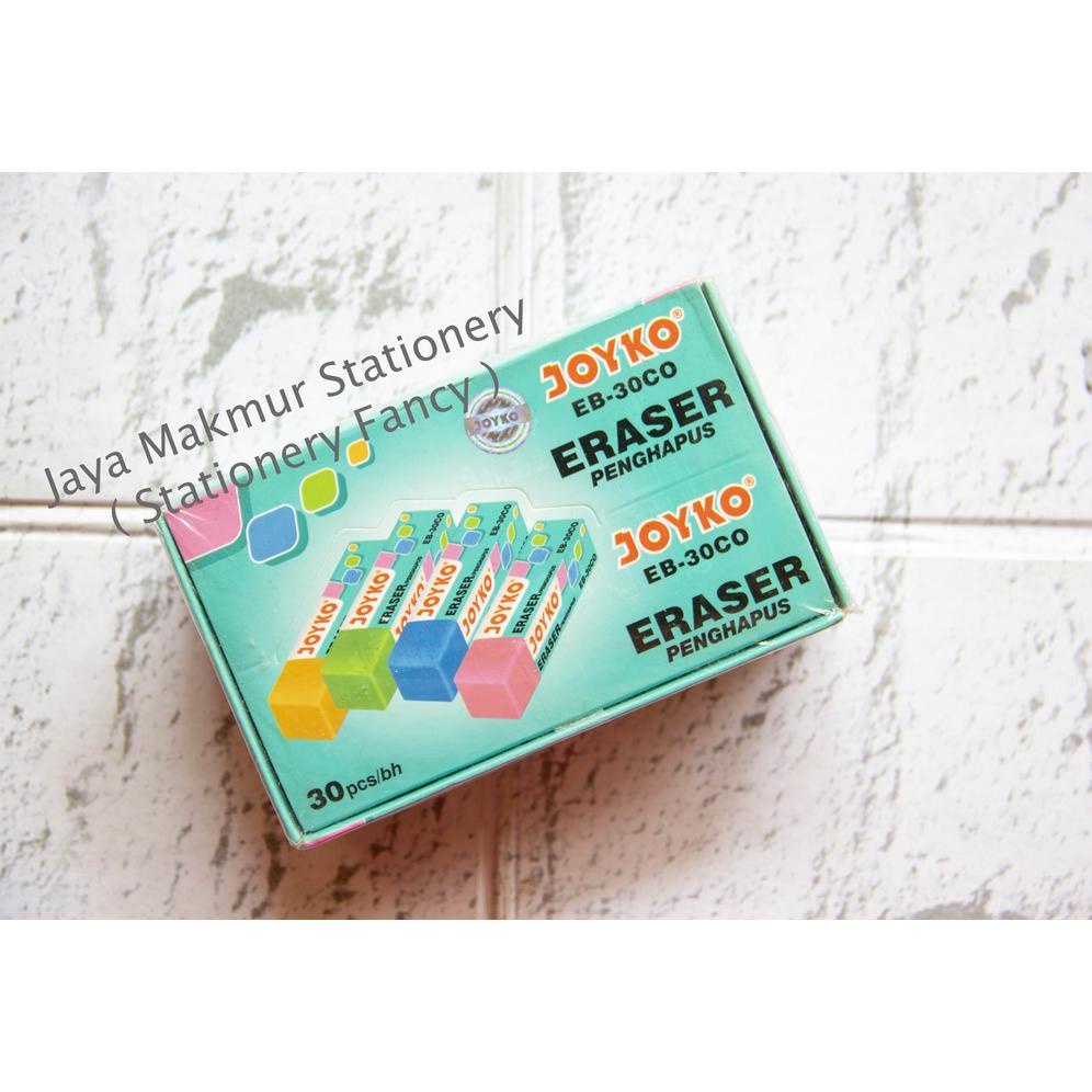

Promo Habis Penghapus Joyko 4 Warna Ukuran Sedang Eb30Co (1 Pak)