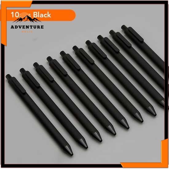 

KACO PURE Pena Pulpen Bolpoin Gel 0.5mm 10 PCS - K1015 (Black Ink) - AHPR ADHB