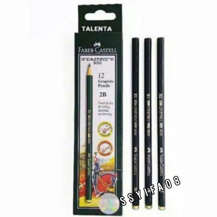 

Viral Pensil 2B Faber Castell Per 6 Pak