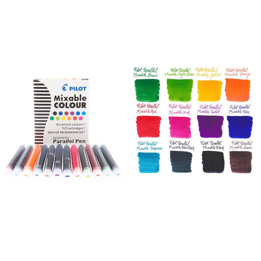 

Termurah Pilot Parallel Calligraphy Pen - Refill (Mixable Colour)