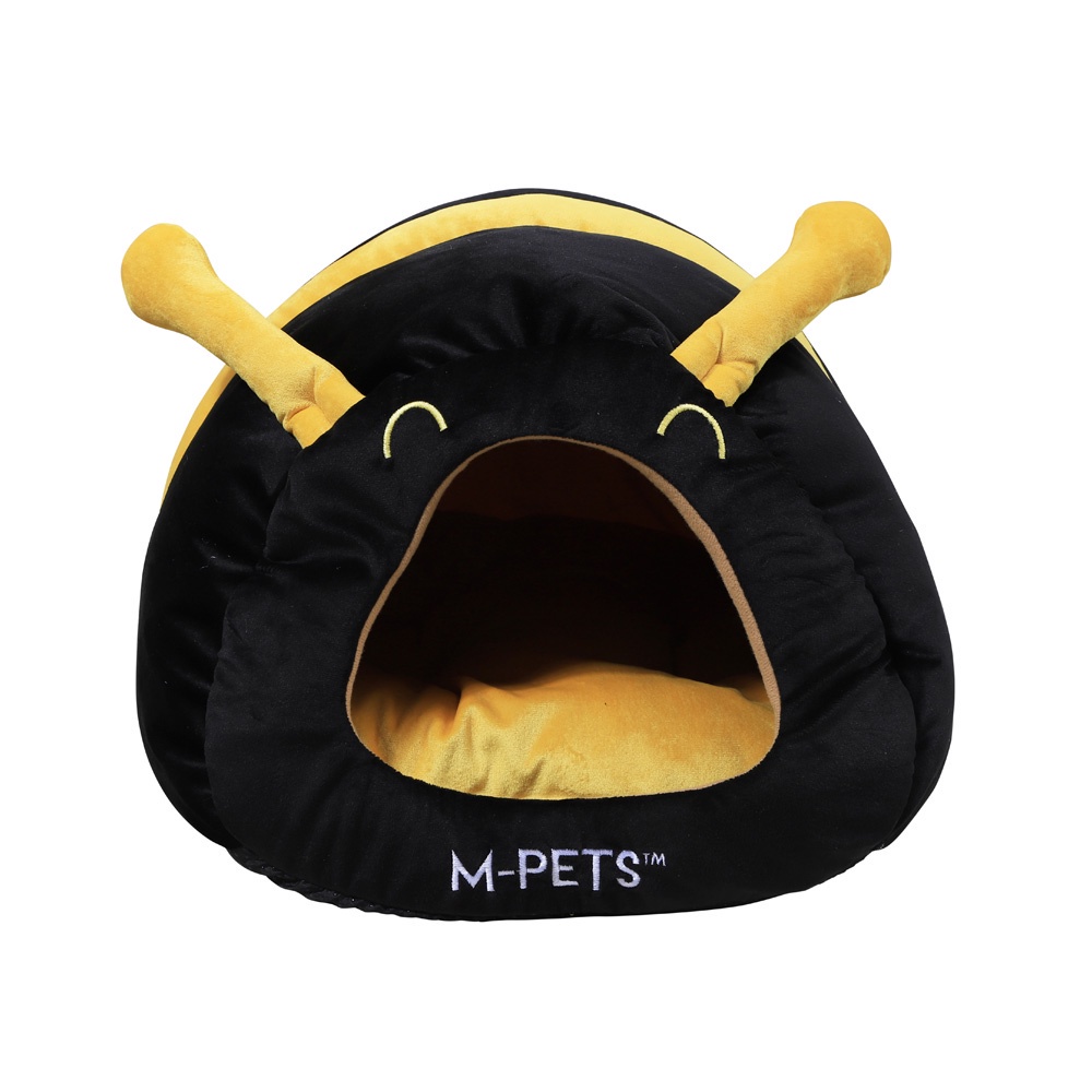 M-Pets Eco Tempat Tidur Hewan Maya - Hitam/Kuning