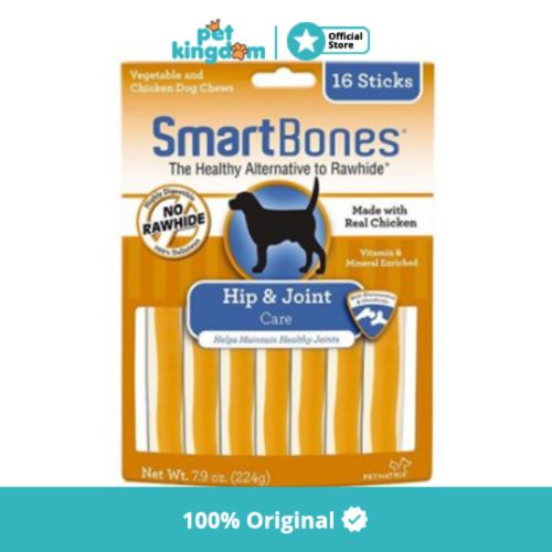 Smartbones 224 Gr Camilan Anjing Stick Hip &amp; Joint Care