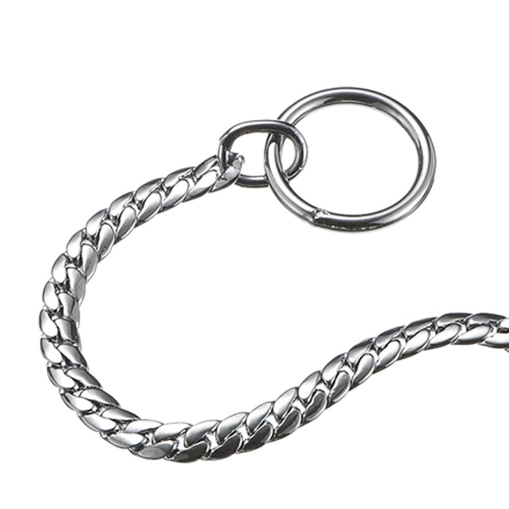 Pet Kingdom Rantai Kalung Anjing Flat Chain 7.5 Mm X 45.7 Cm