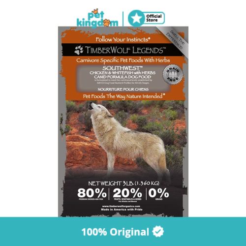 Timberwolf 1.3 Kg Makanan Anjing Legends Southwest