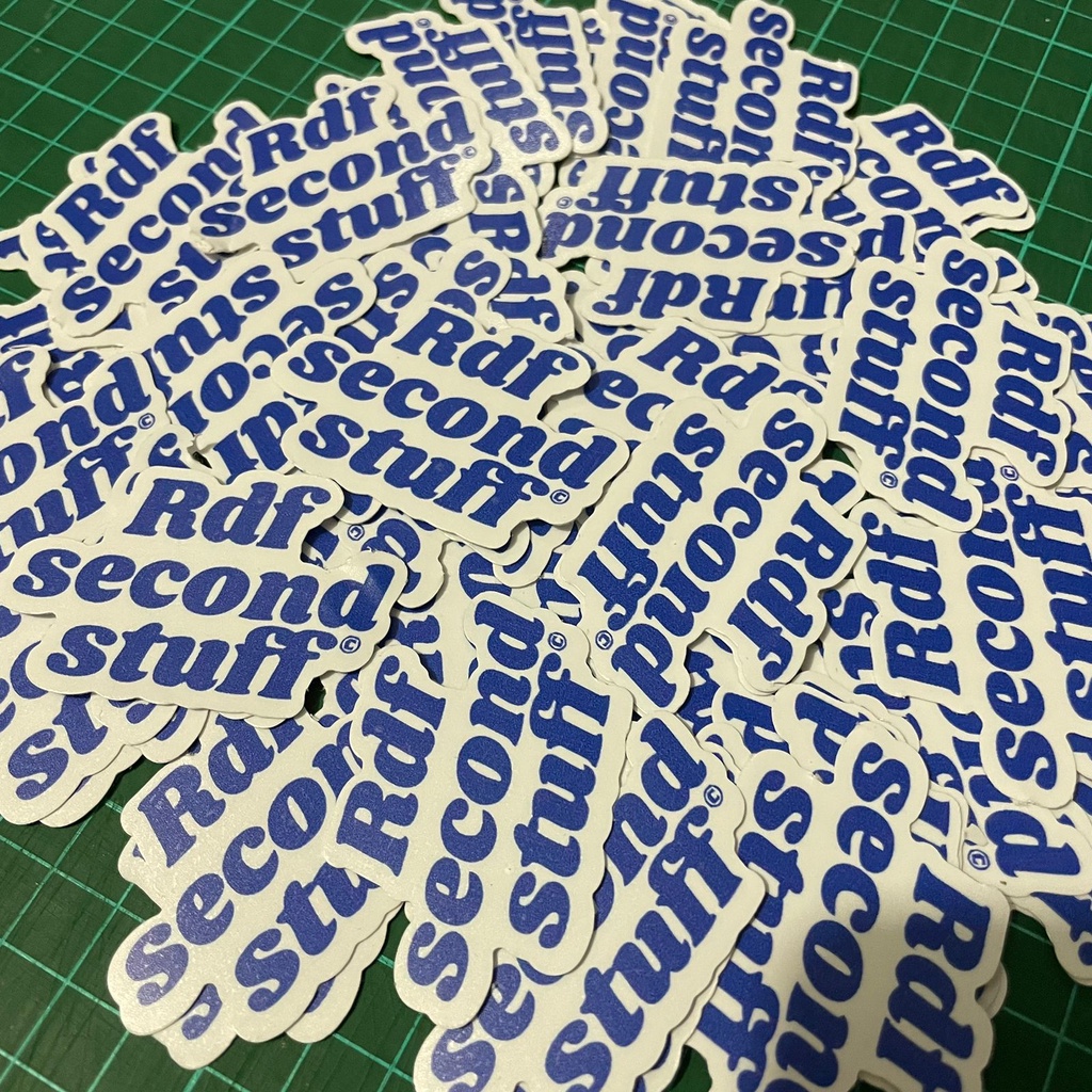 

Custom Sticker Vinyl Diecut + Laminasi Ukuran 5.5cm