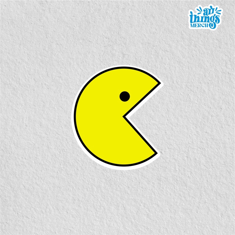 

Pacman Sticker Tempel Aesthetic / Sticker Laptop DLL