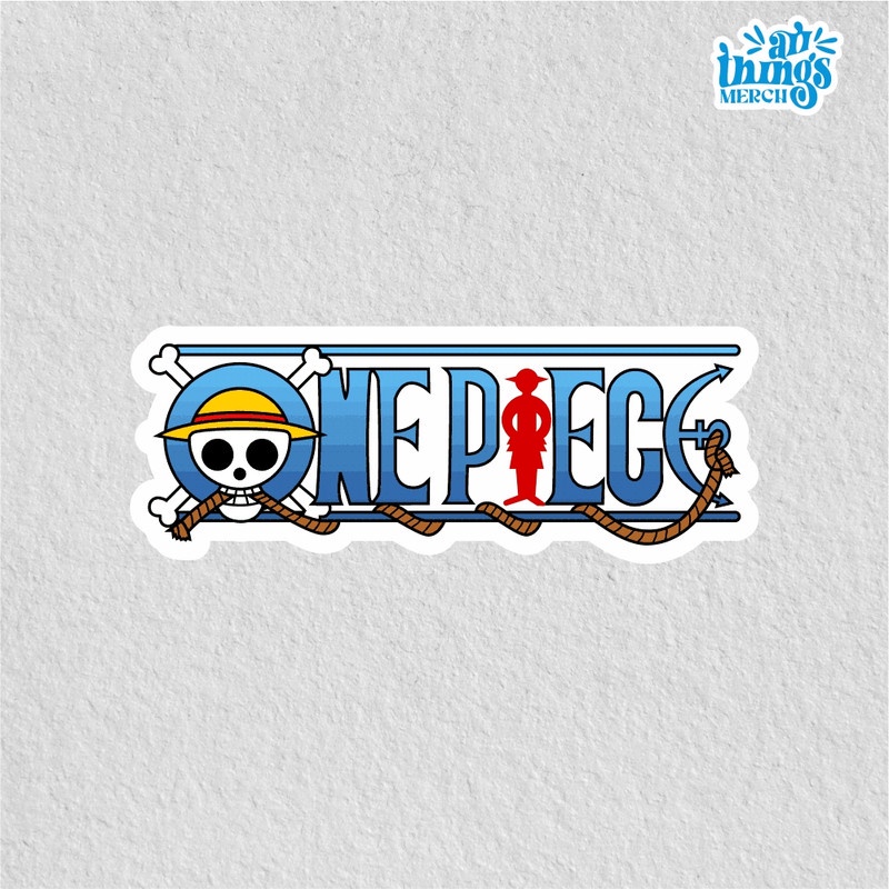 One Piece Sticker Tempel Aesthetic / Sticker Laptop DLL
