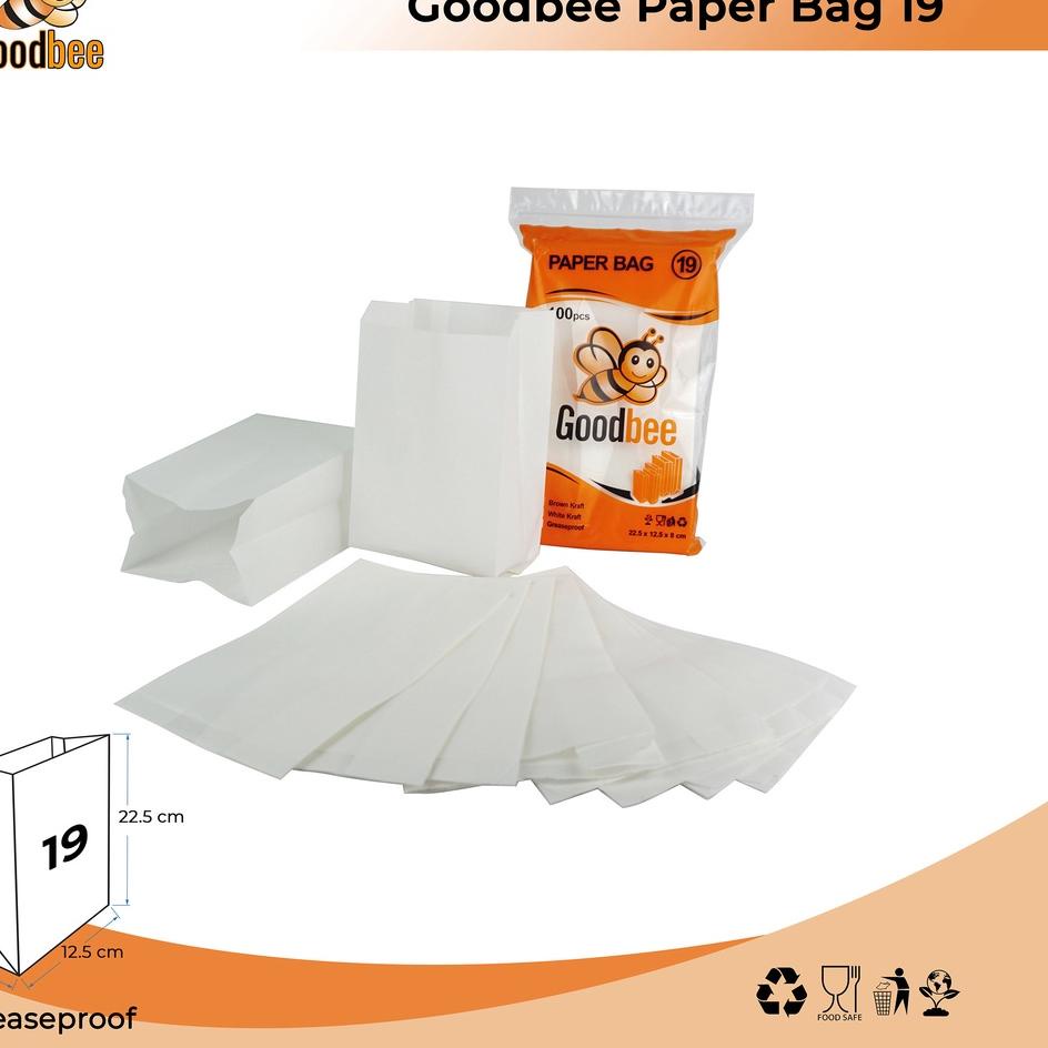 

Produk Murah PAPER BAG - SOS BAG KODE 19 - GREASEPROOF - KANTONG KERTAS KENTANG ROTI - 100 PCS