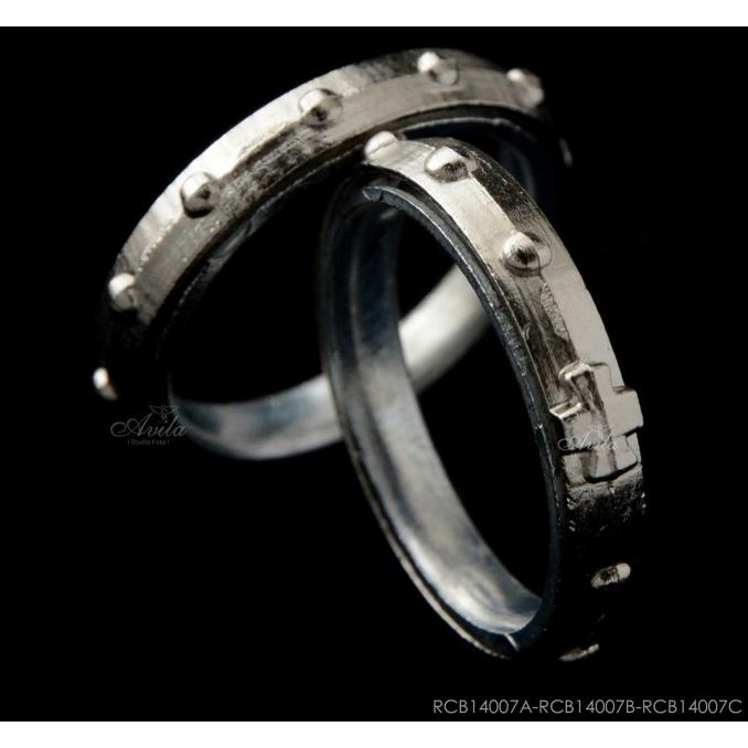 Rosario Cincin Rotating Ring Rohani Katolik lon