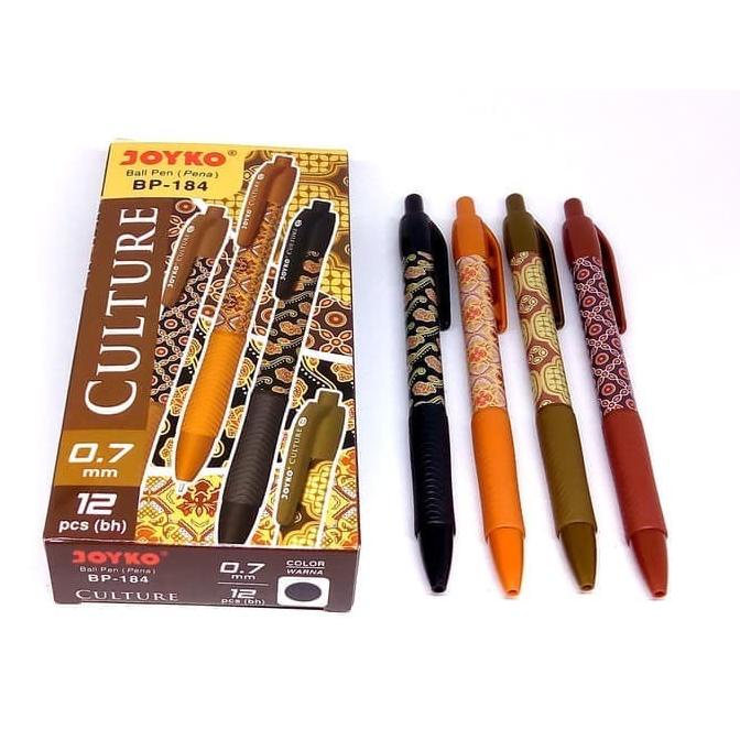 

Termurah 82 - [ Lusin / Box ] Pulpen Batik Joyko Bp-184 Culture (82) / Bolpoin Bolpen Ballpoint Balpoin Ball Pen Balpoint Pena Bp184 Bp 184 Batik Bolpen Seminar Kantor Alat Tulis