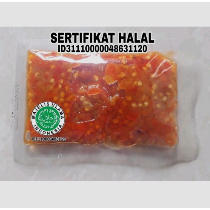 sambal serbaguna geprek, taican 30 gr per 10 sachet