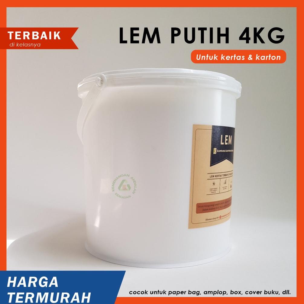 

Diskon Habis Lem Putih / Lem Kertas 4Kg ( Bukan Lem Reskol / Lem Fox )