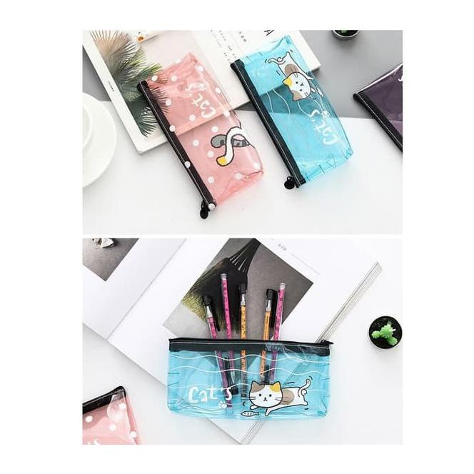 

Trending Tempat Pensil Sekolah Kotak Pensil Alat Tulis Kosmetik Anak Import Motif Cat Zipper Lucu Murah Gf193