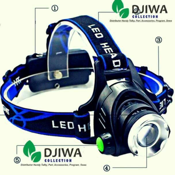 Terlaris High Power Headlamp Led Cree Xml L2