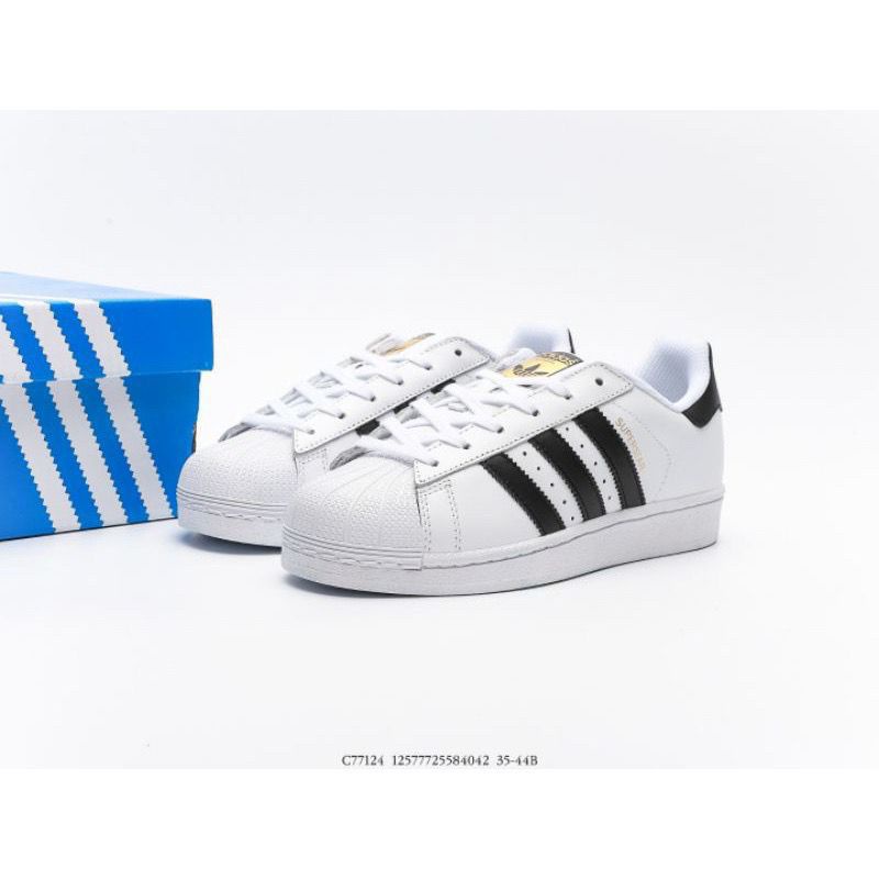 Adidas Superstar White Black Sneakers Original BNIB