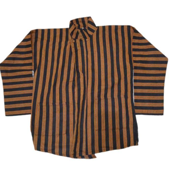 First Surprise Surjan lurik Baju adat Jawa baju dalang pakaian adat Kartini oleh oleh jogja solo pek