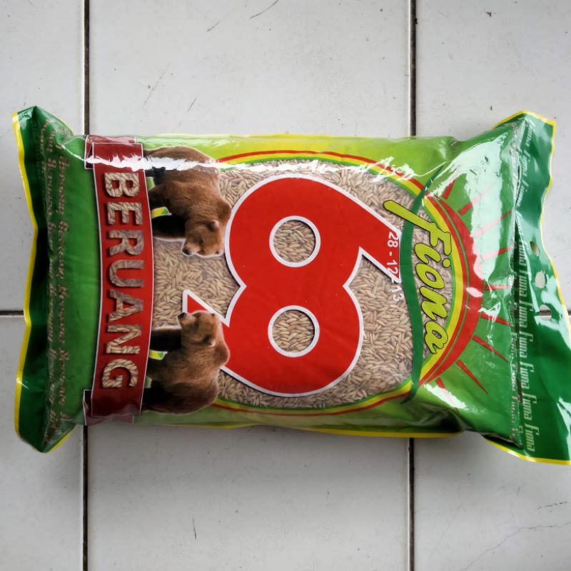 Benih padi Ciherang beruang / cbr bersertifikat label ungu kemasan 5kg
