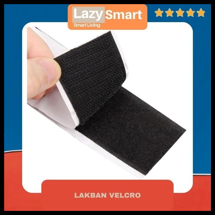 

Lakban Isolasi Tape Velcro Magic Adhesive Hook And Loop Serbaguna