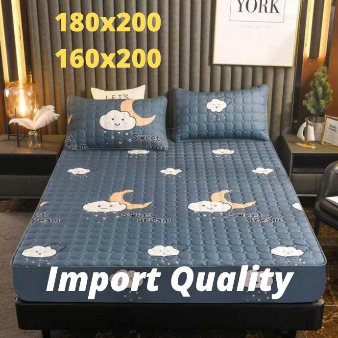 Sprei 180x200 Waterproof Anti Air 160x200 Anti Ompol Sprei waterproof