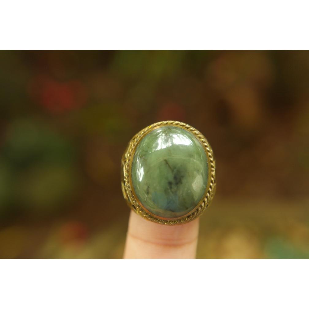 Diskon Habis Natural Giok Aceh Ring 8 Kode C300